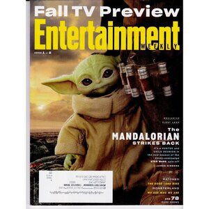 Entertainment Weekly Baby Yoda Mandalorian Fall TV Preview Oct 2020 Like New